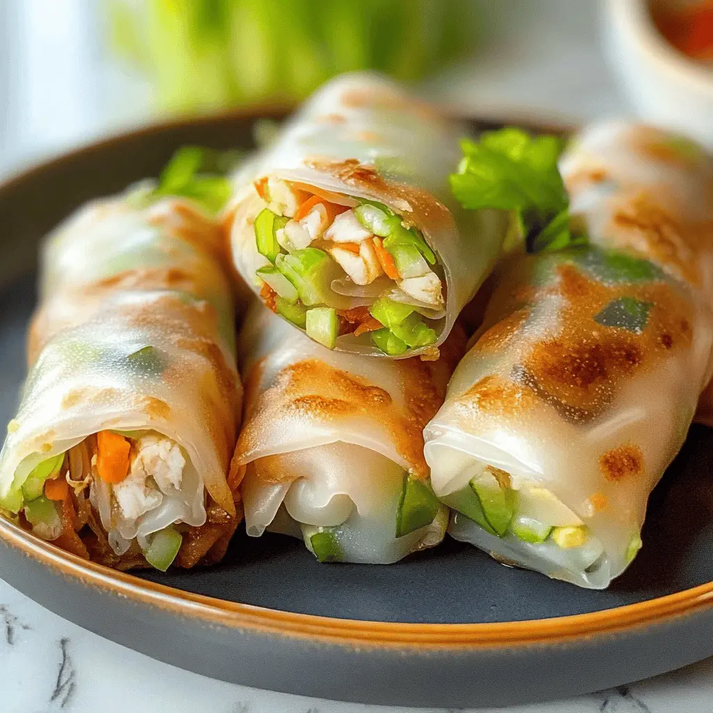Get ready for a crunchy treat with these Crispy Air Fryer Spring Rolls! Filled with fresh vegetables and wrapped to perfection, they make a delightful appetizer or snack. Quick to prepare and healthier than traditional frying, you'll love the golden, crispy finish. Save this pin for your next gathering or cozy night in!