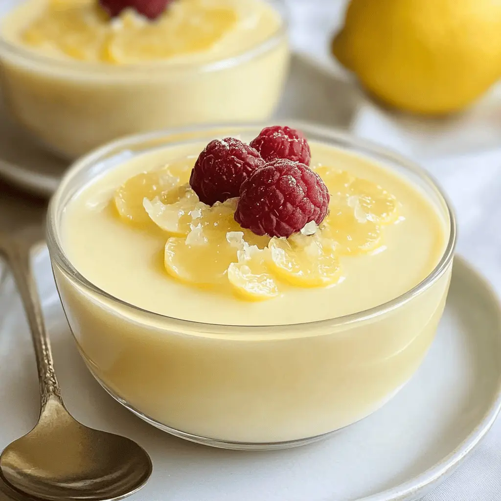 Brighten up your dessert menu with this delightful Lemon Posset recipe! It's a creamy, luscious treat that requires just three simple ingredients: fresh lemon juice, cream, and sugar. Perfect for special occasions or a sweet finish to a weeknight dinner. Don’t forget to save this pin for an easy and refreshing dessert that everyone will love!