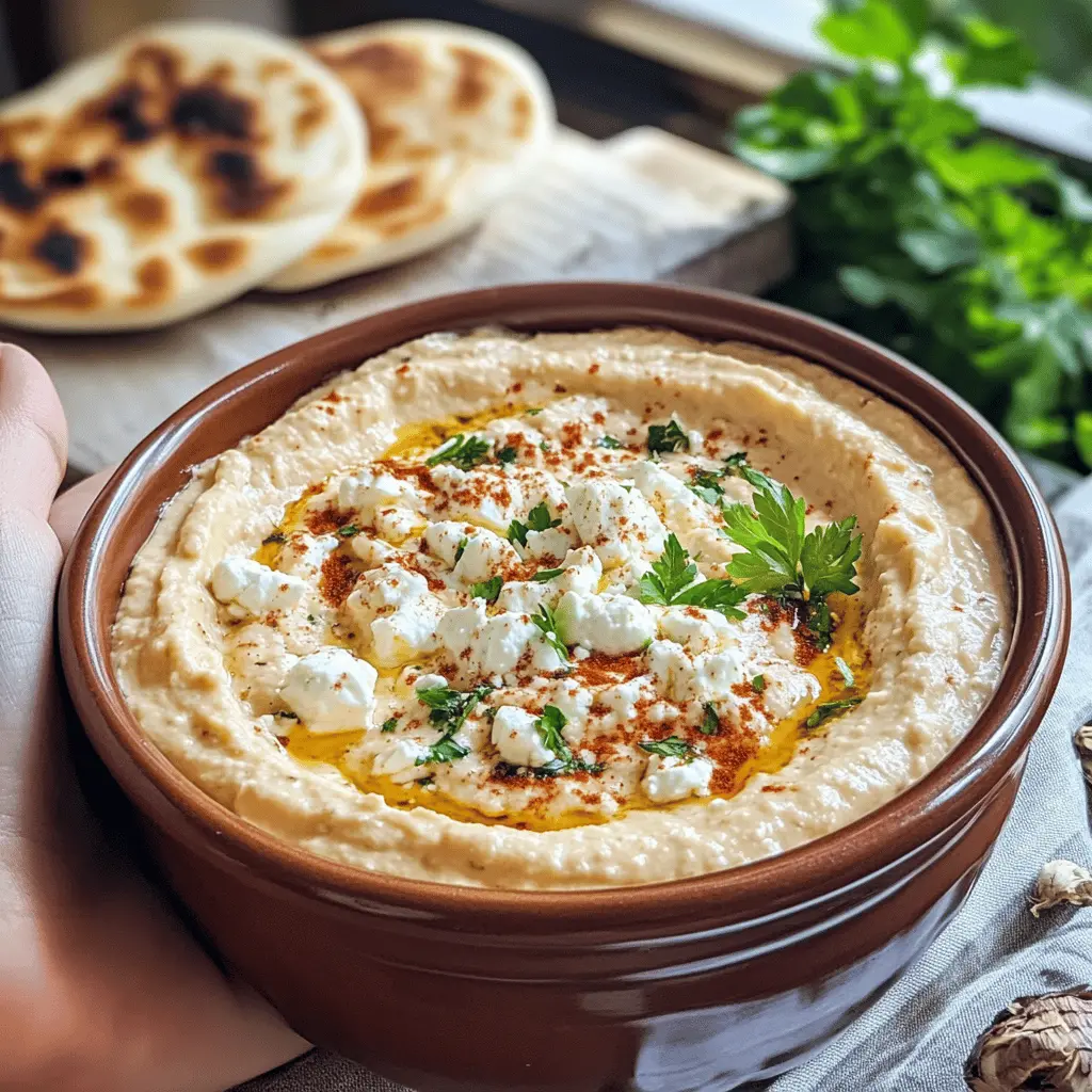 This Greek Spicy Feta Dip, or Tirokafteri, is a must-try for anyone who loves bold flavors! Made with creamy feta cheese, spicy peppers, and a hint of lemon, it's perfect for dipping veggies or spreading on warm pita. Save this recipe for your next gathering or a cozy night in – it's sure to impress your guests!