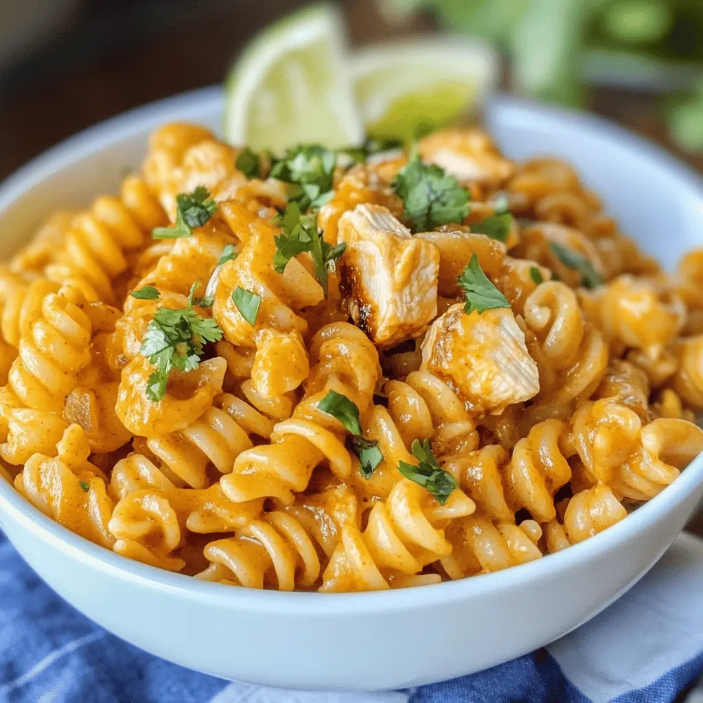 Get ready for a flavorful twist on your favorite comfort food! This Zesty Chicken Enchilada Pasta Salad combines tender chicken, zesty enchilada sauce, and fresh veggies for a vibrant dish that's perfect for potlucks or family dinners. Easily prepare it ahead of time and enjoy the incredible flavors anytime. Save this recipe for your next gathering!