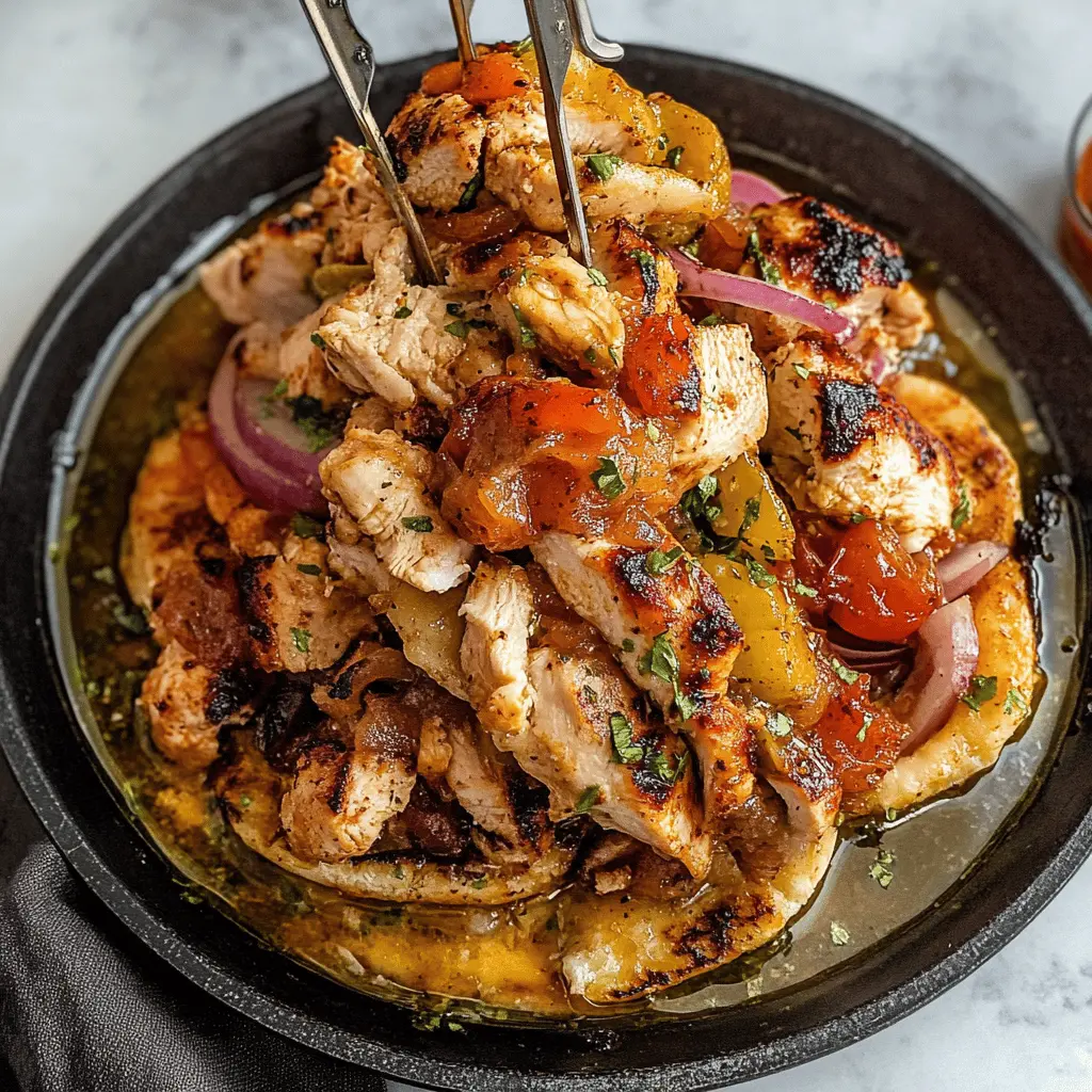 Easy Greek Chicken Gyros Recipe