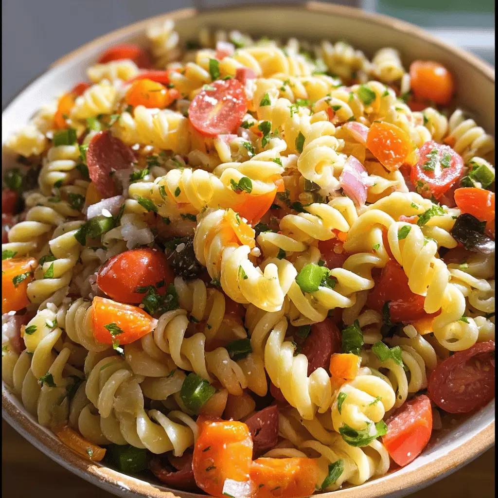 Easy Italian Pasta Salad Recipe for Summer