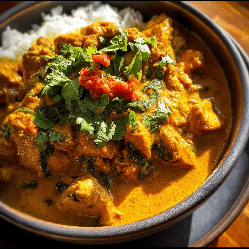 Easy Crockpot Coconut Curry Chicken Recipe