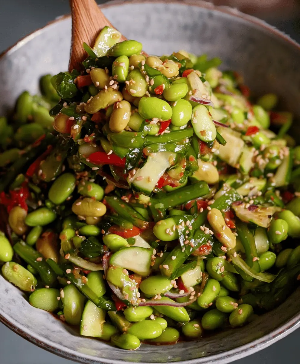 Easy Miso Sesame Bean Salad Recipe