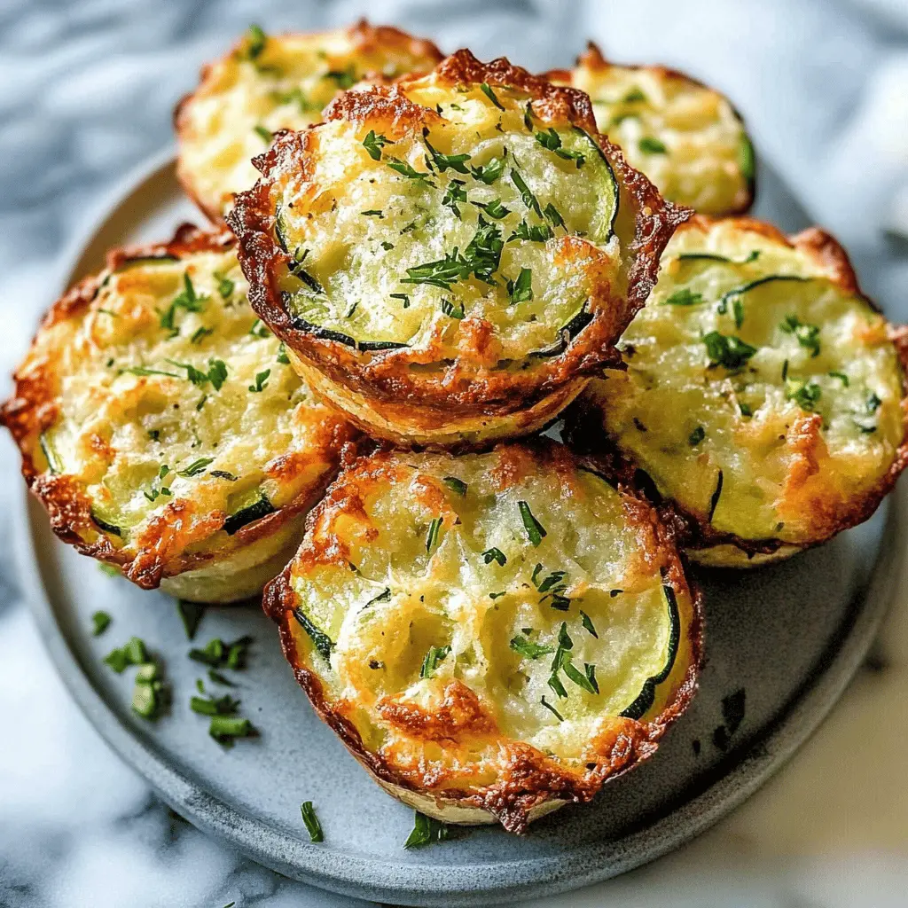 Easy Crispy Parmesan Zucchini Potato Muffins