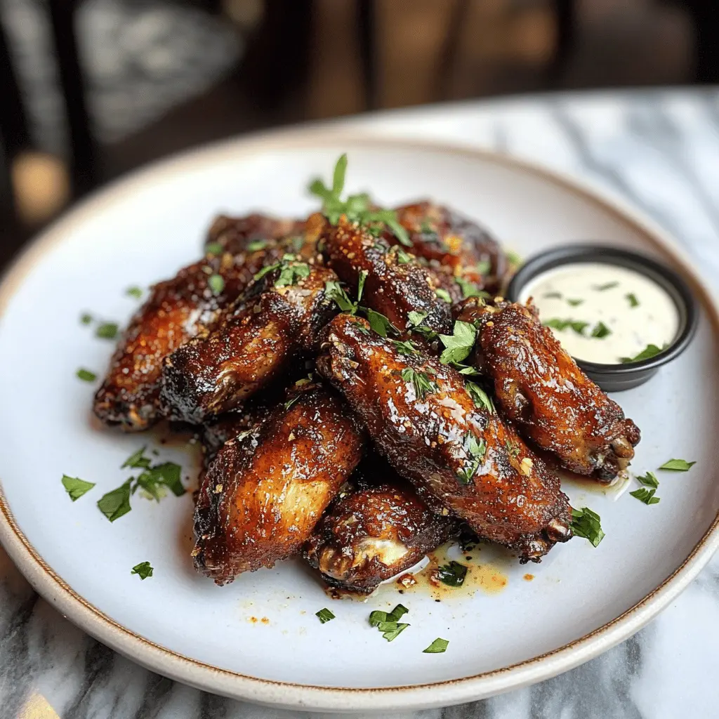 Easy Smoky Brown Sugar Cajun Wings Recipe