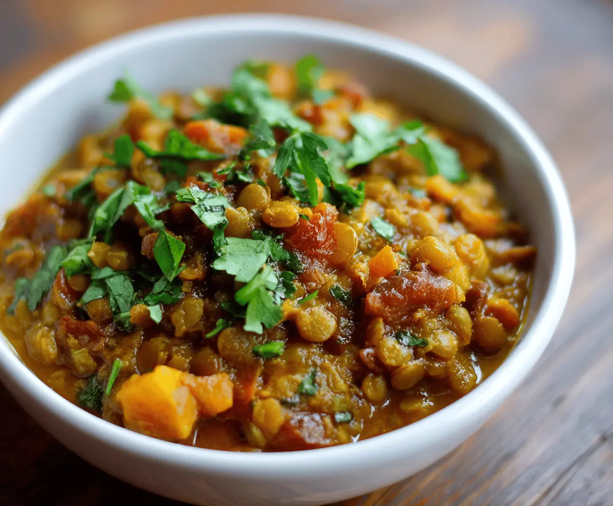 Vegan Lentil Curry