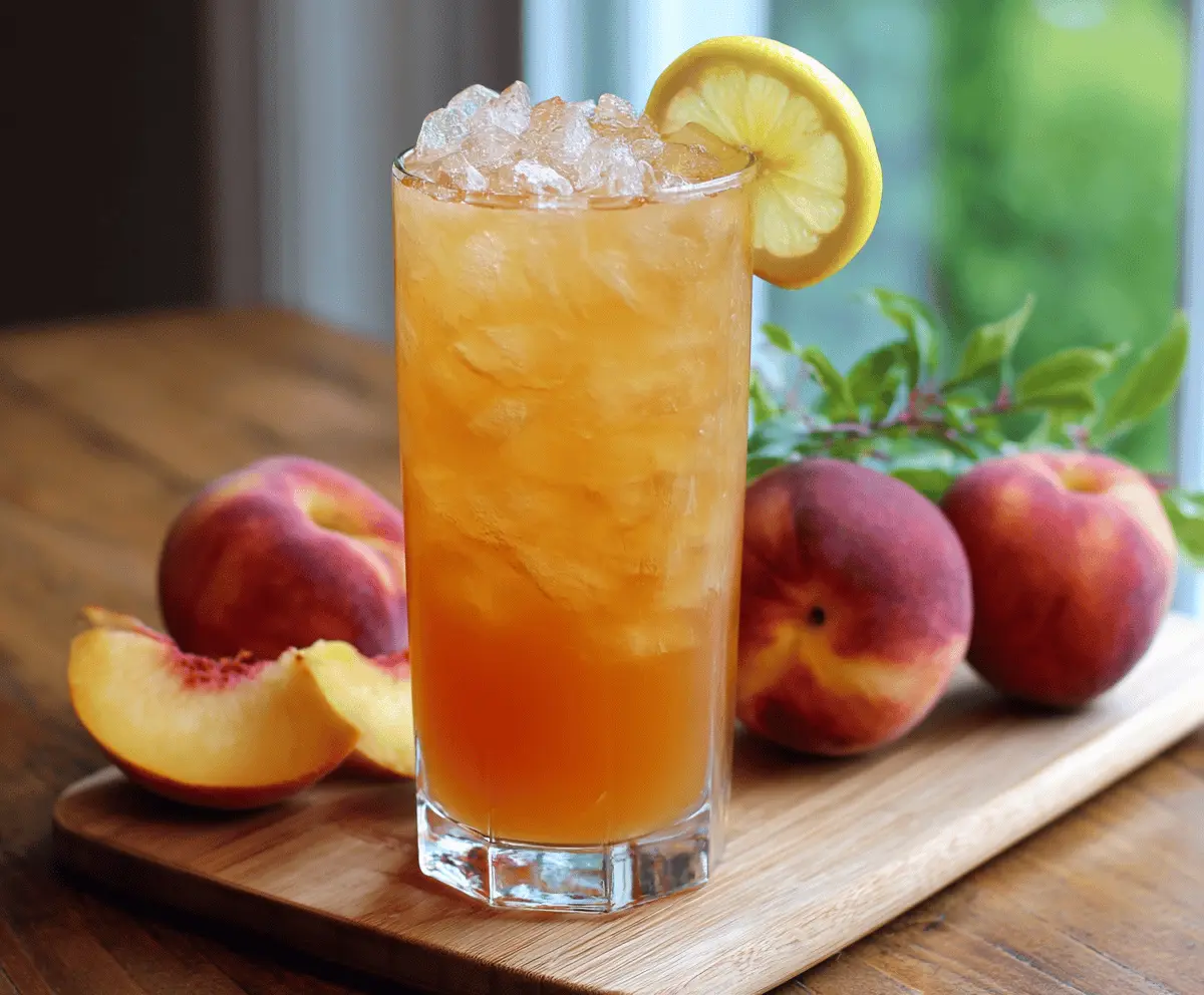 Peach Iced Tea Lemonade