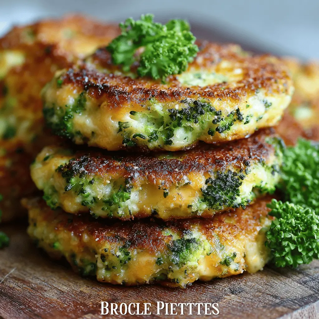 Easy Cheesy Broccoli Patties Recipe