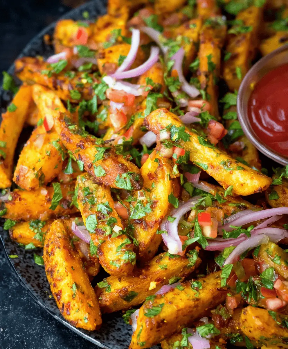 Easy Masala Chips Indian-Style Dirty Fries Recipe