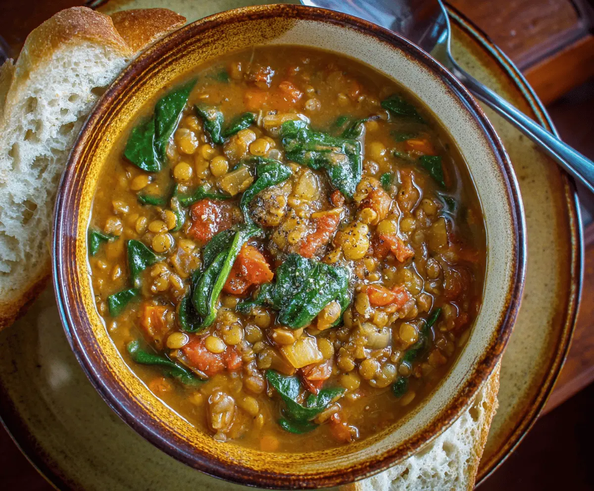 Vegetarian Lentil Soup