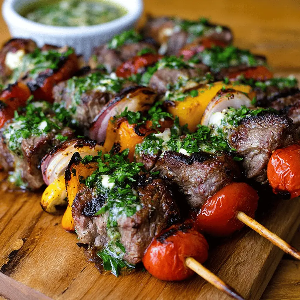 Easy & Juicy Steak Kabobs Recipe