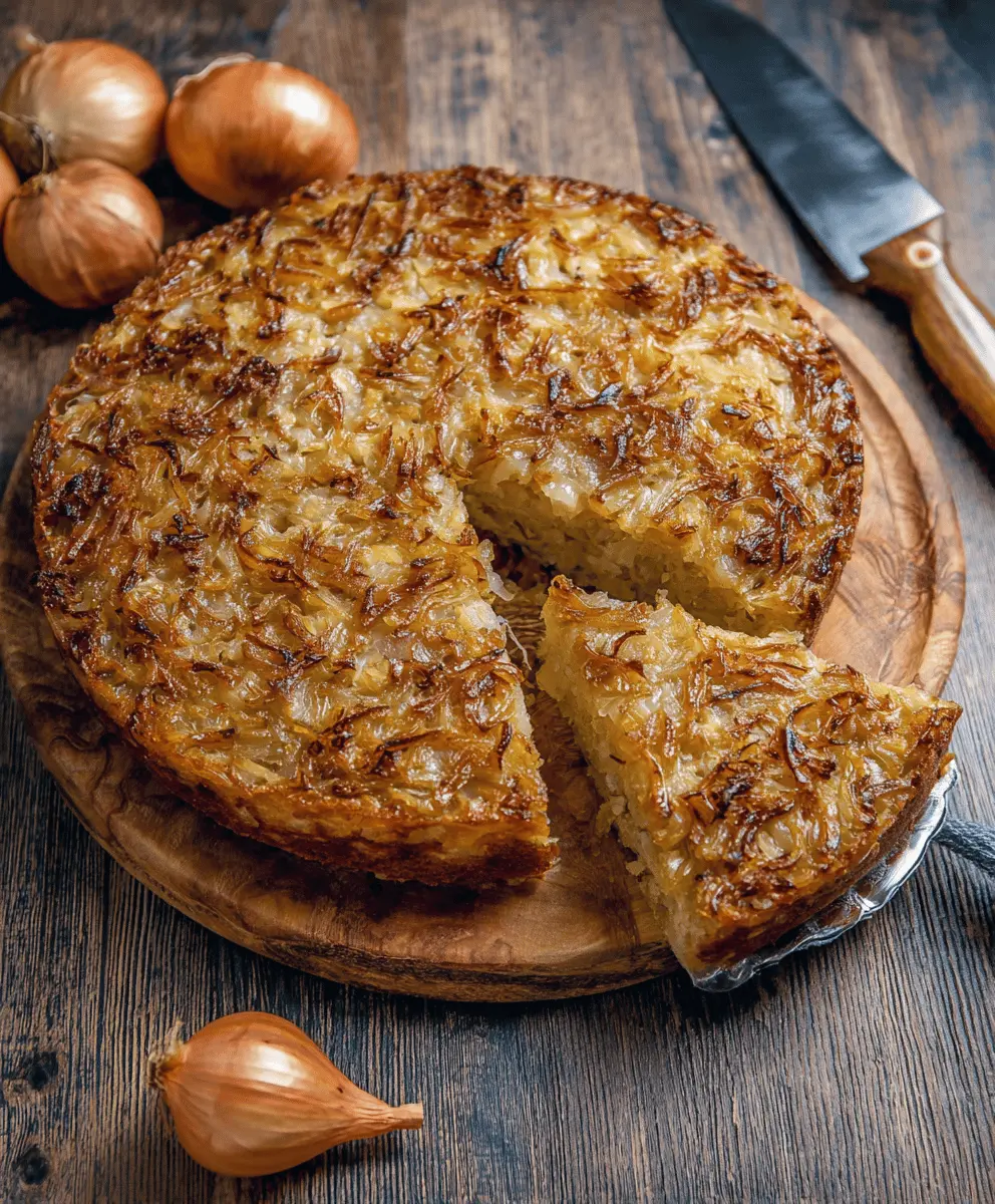 Classic Amish Onion Cake Recipe to Try