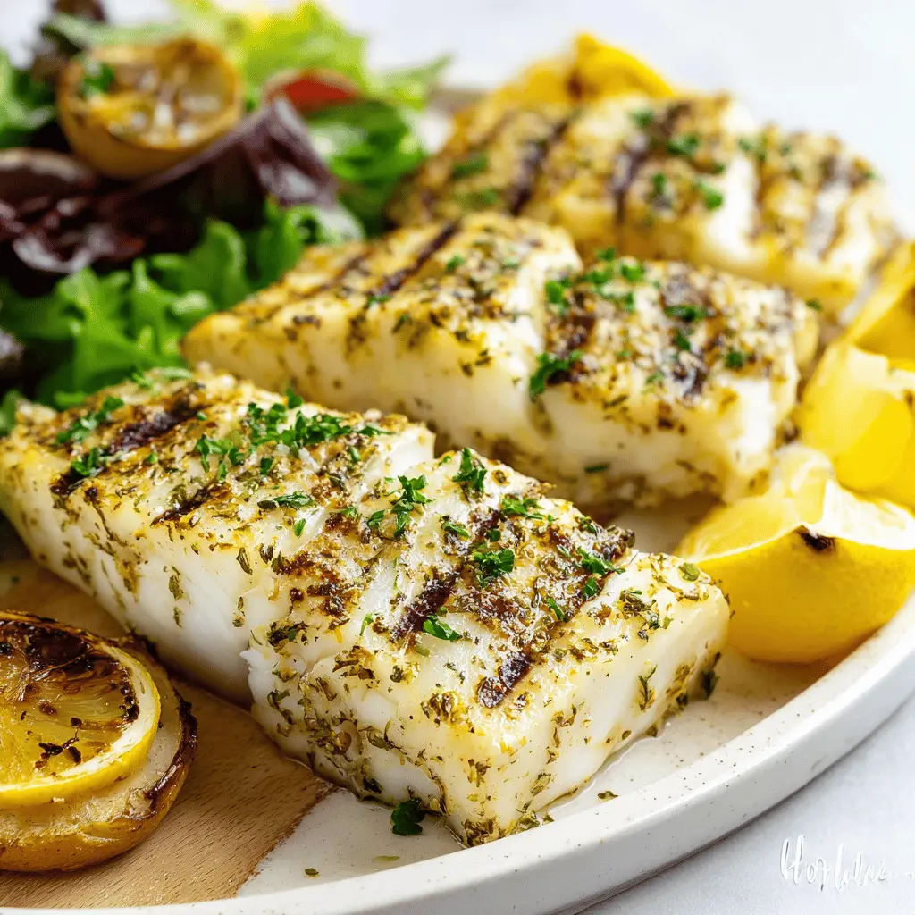Easy Healthy Grilled Halibut Recipe