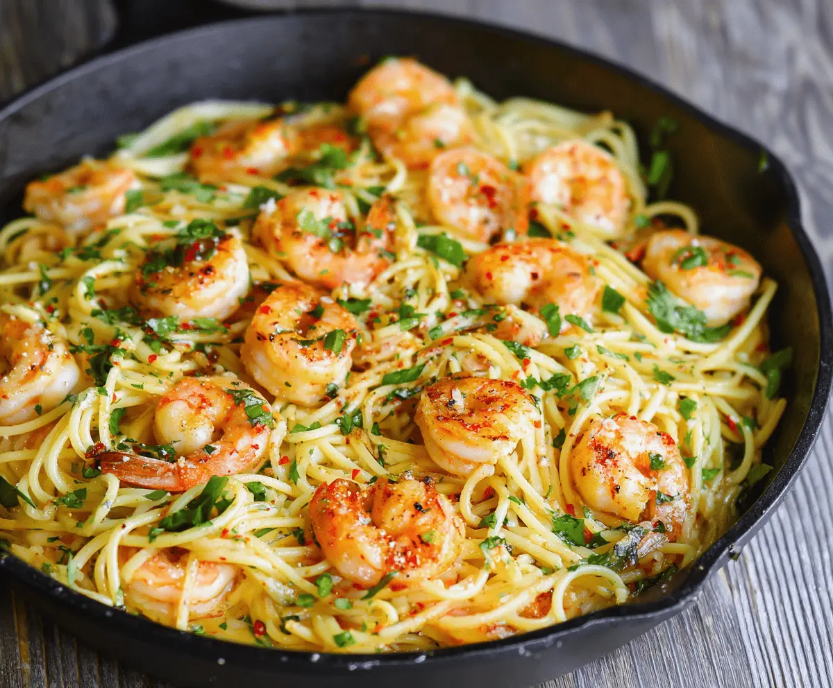Easy Garlic Shrimp Pasta Recipe for Busy Nights