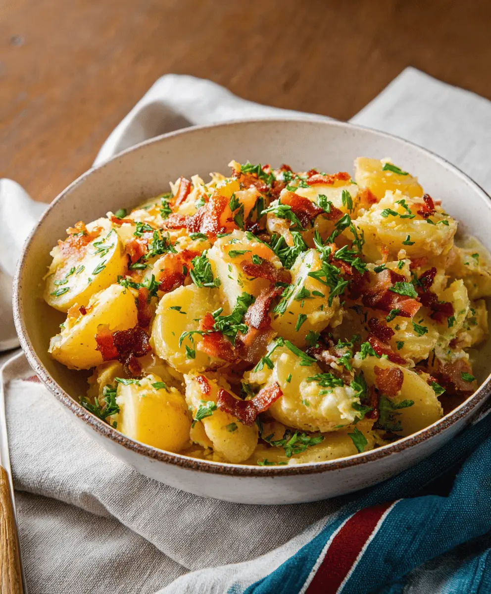 Easy Old-Fashioned German Potato Salad Recipe