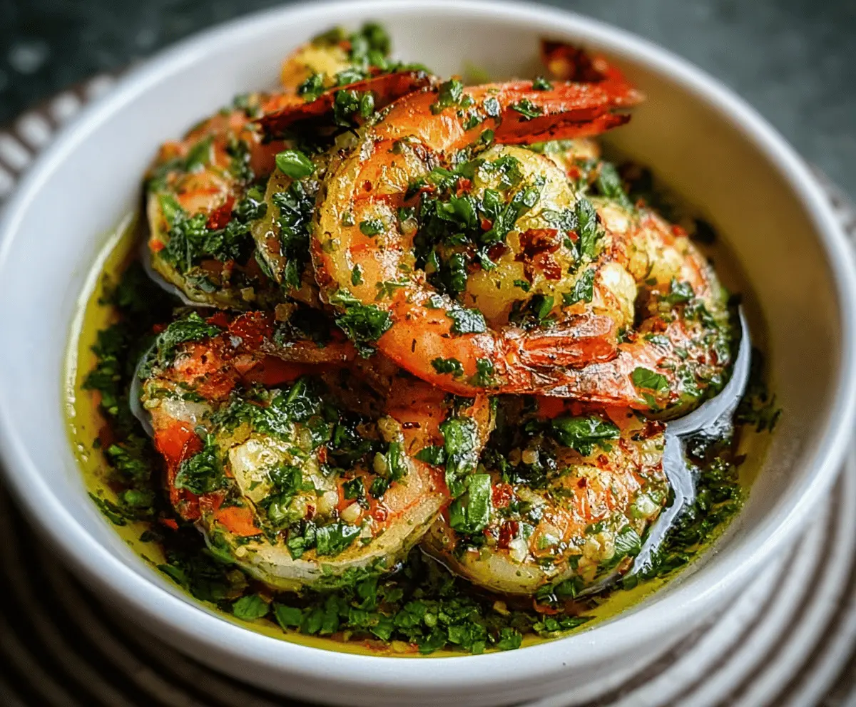 Easy Shrimp Chimichurri Recipe for Summer
