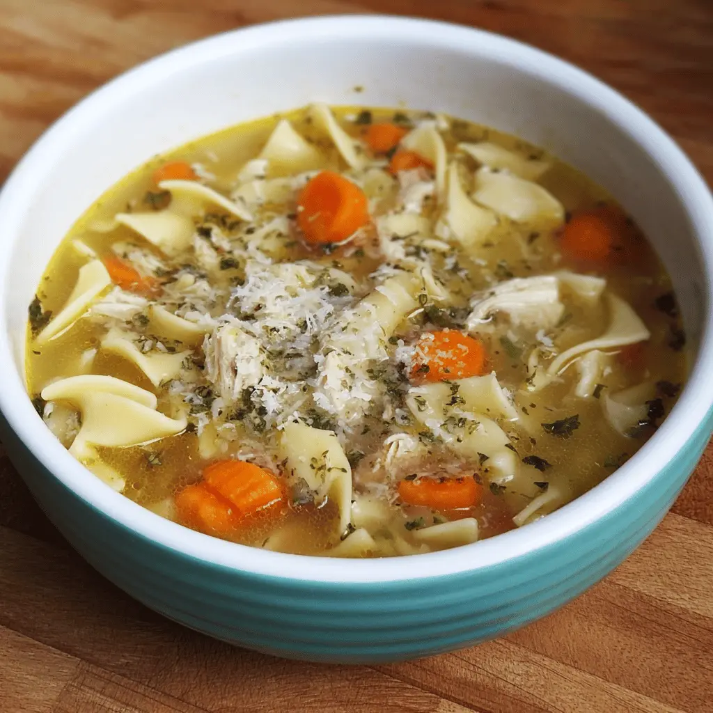 Classic Chicken Noodle Soup Recipe for Cozy Comfort