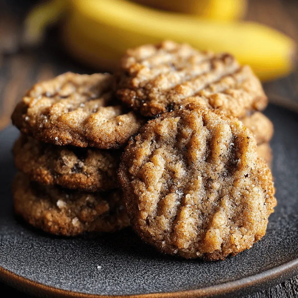 Easy Banana Bread Cookies with 6 Simple Ingredients
