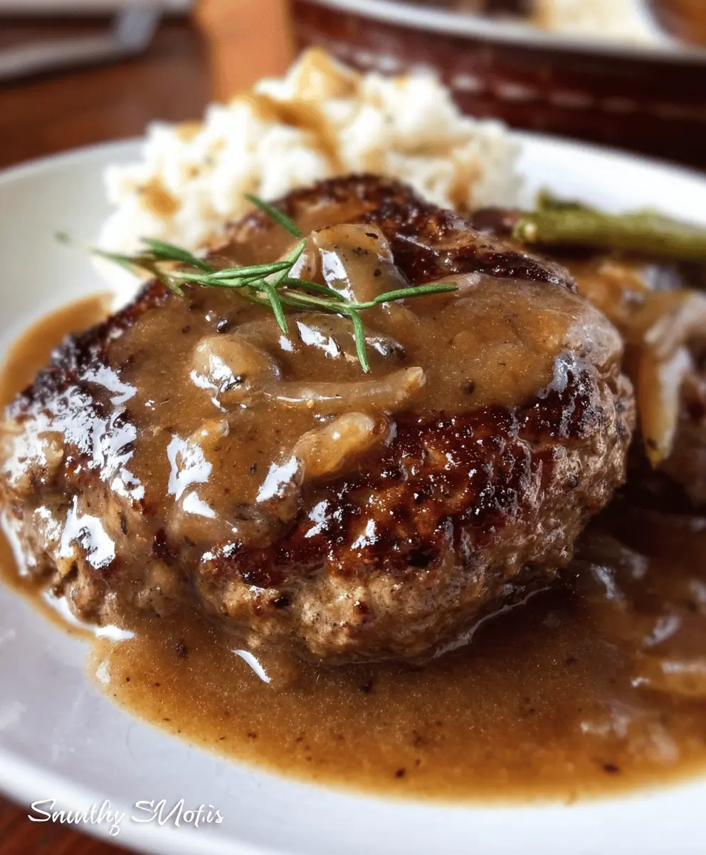 Easy Hamburger Steak with Savory Brown Gravy