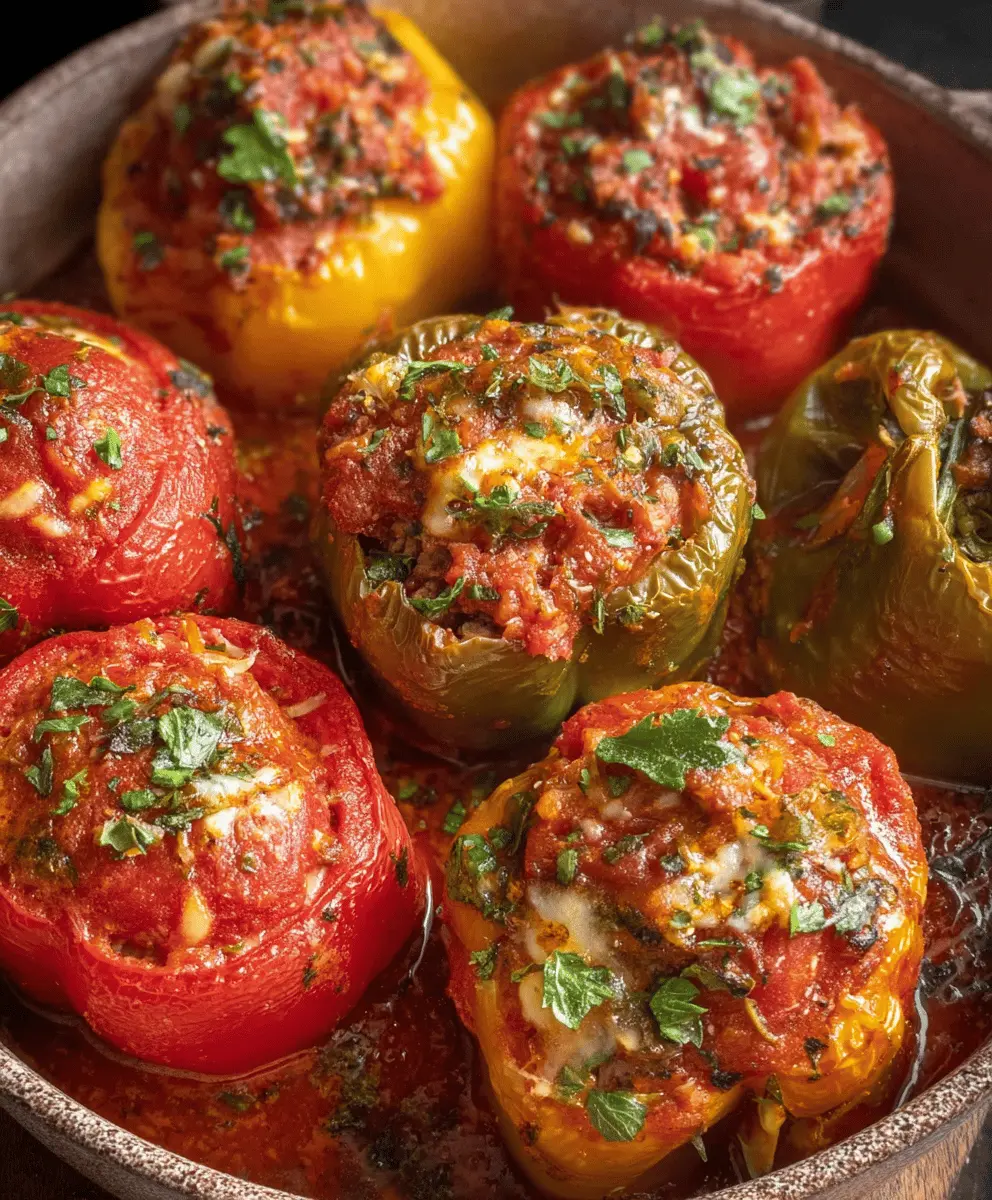 Grandma's Classic Stuffed Peppers Recipe