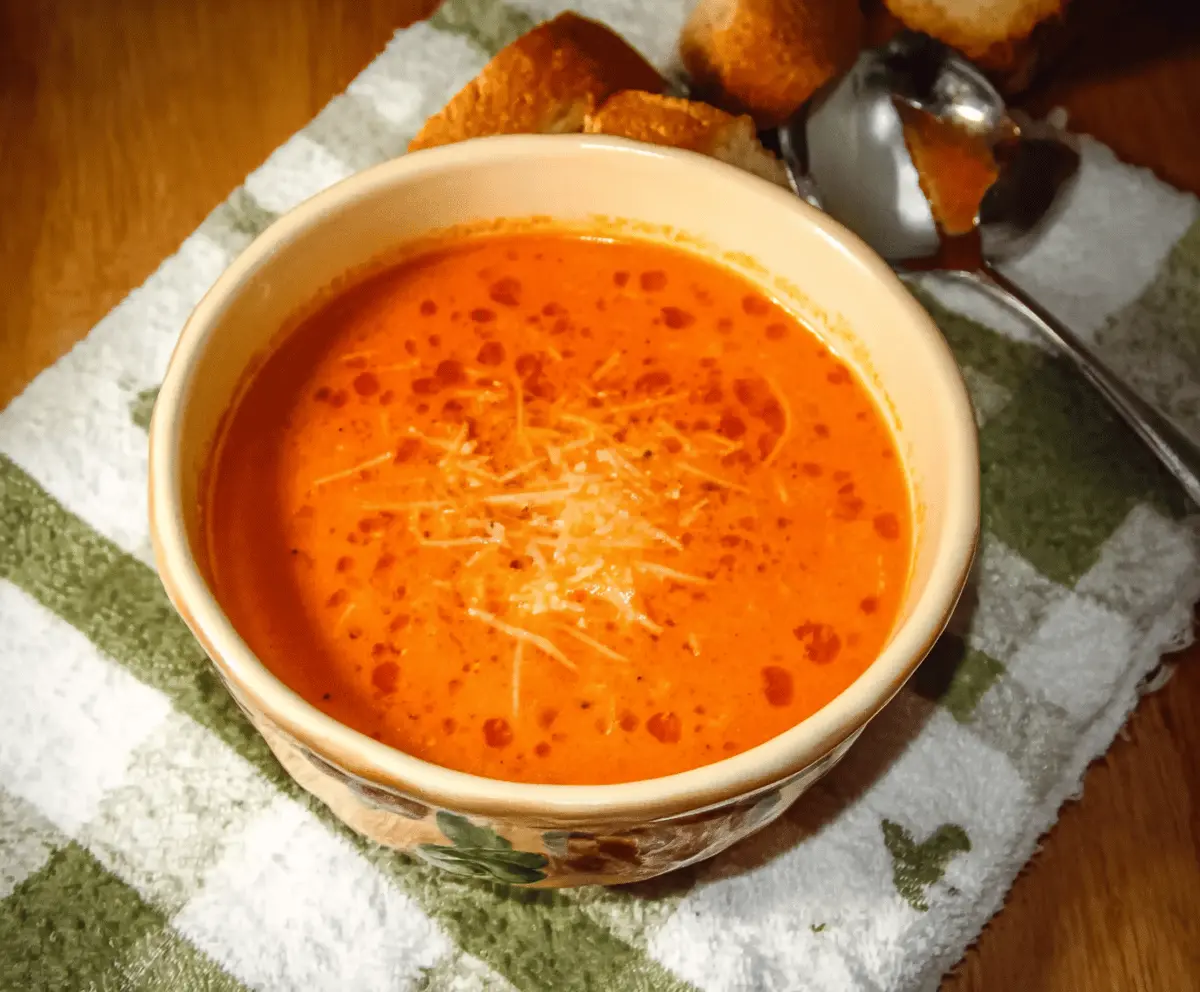 Creamy Vintage Tomato Soup Recipe From Grandma