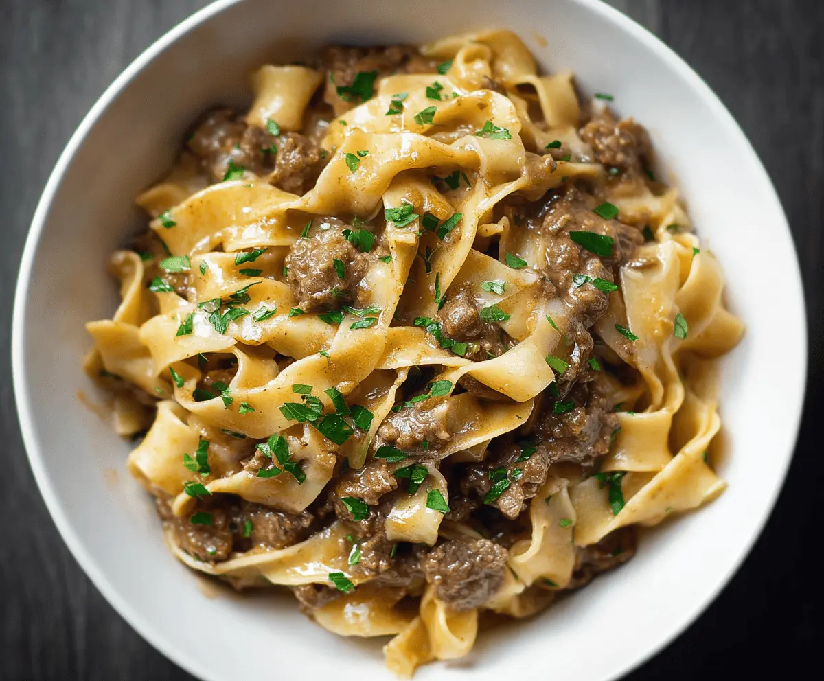 Easy Beef and Noodles Recipe for Quick Dinners
