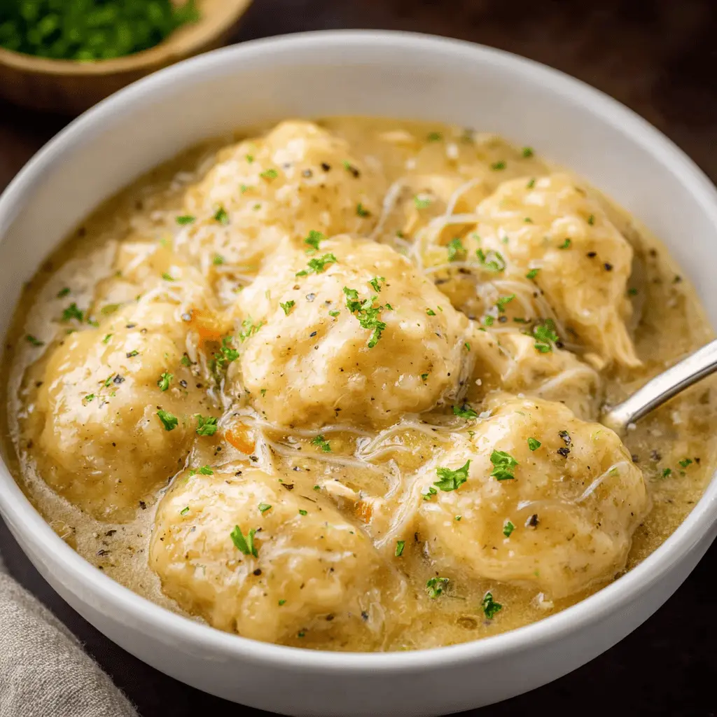 Easy Crockpot Chicken and Dumplings Recipe