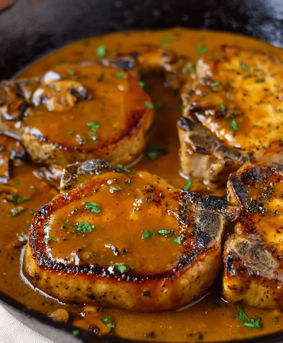 Best Ever Skillet Pork Chops With Easy Pan Gravy
