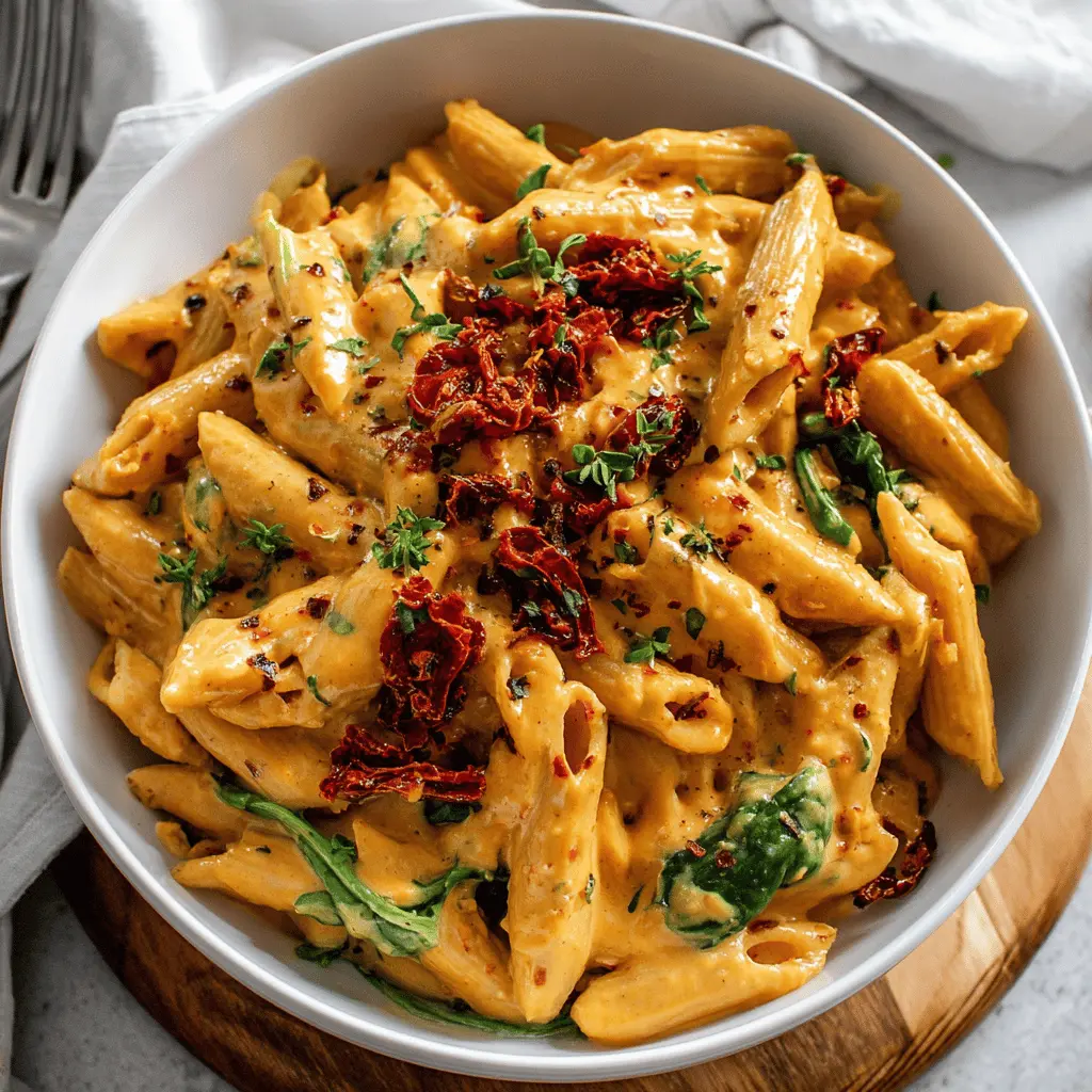 Creamy Sun-Dried Tomato Pasta Recipe