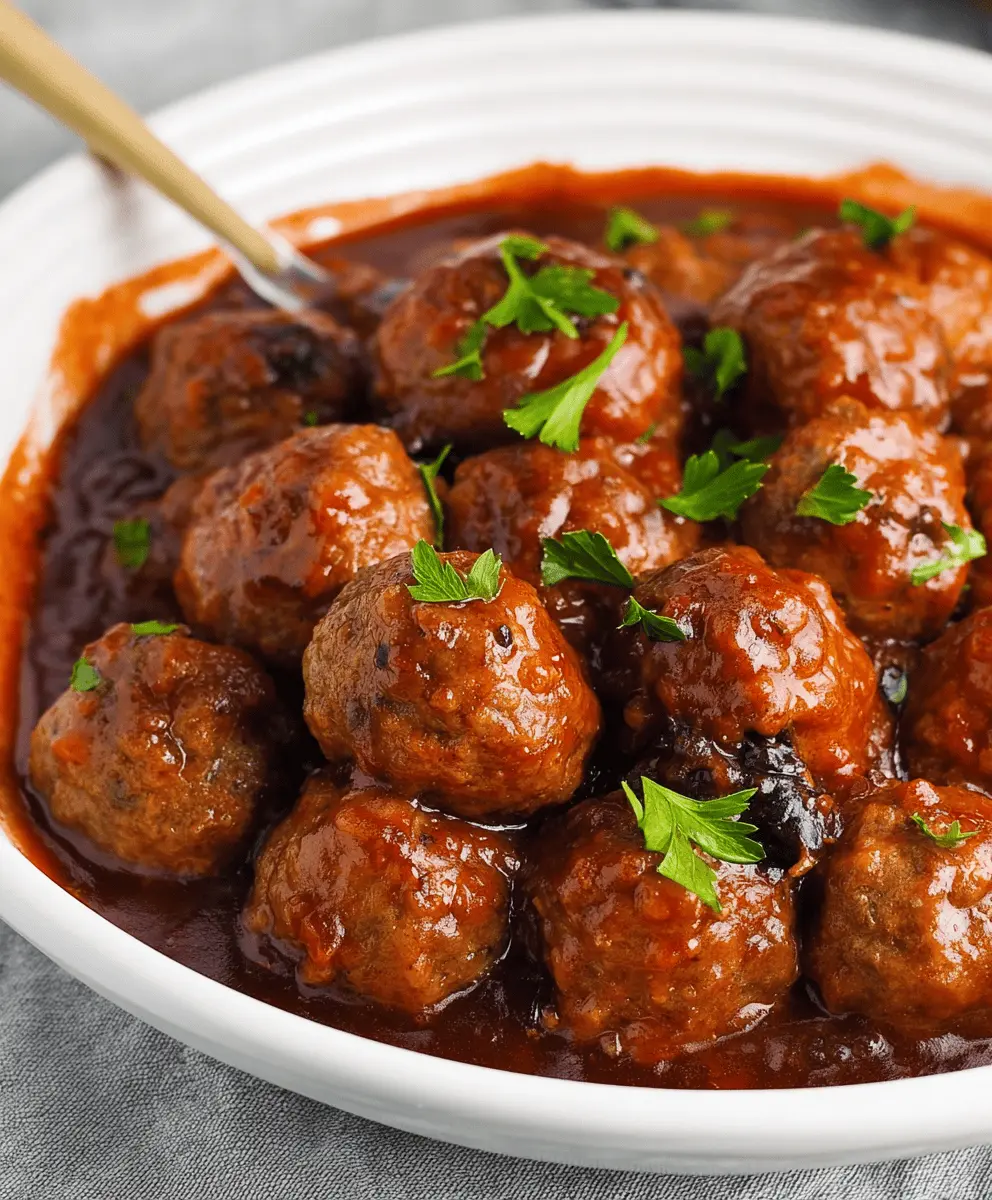 Easy Slow Cooker Salisbury Steak Meatballs Recipe