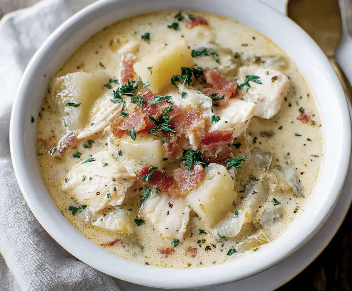 Creamy Fish Chowder Recipe for Cozy Meals