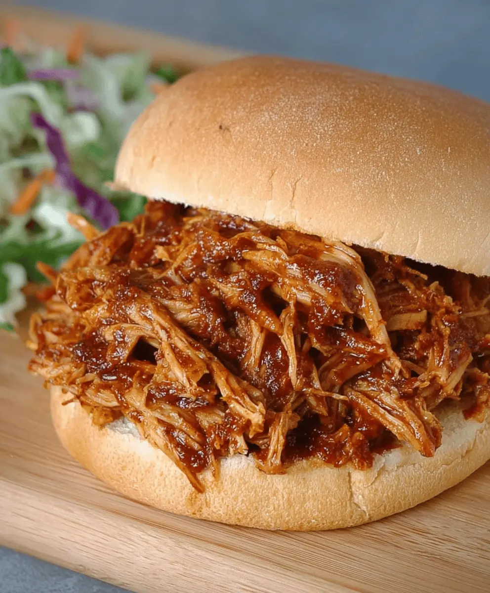 Easy Slow Cooker BBQ Pulled Pork Recipe