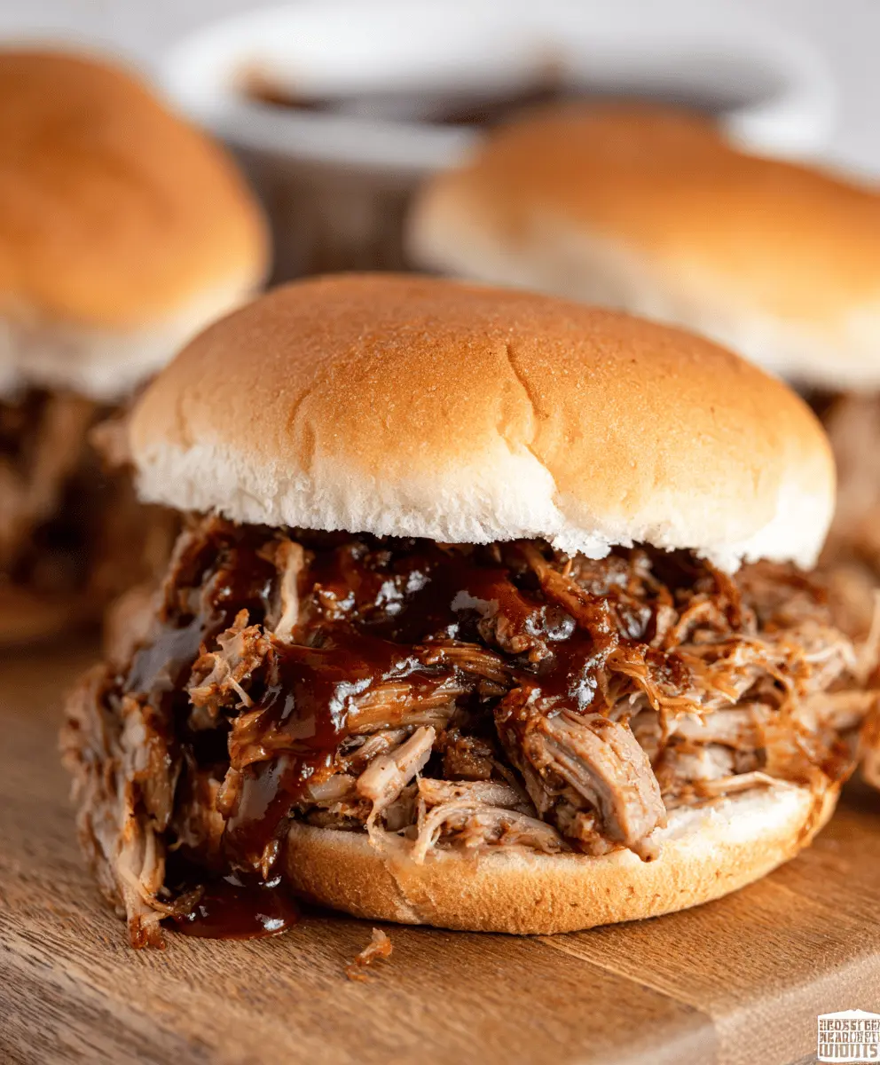 Easy Crock Pot Pulled Pork – Tender & Juicy