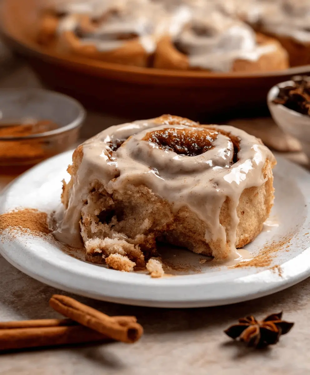 Soft and Spiced Chai Cinnamon Rolls Recipe