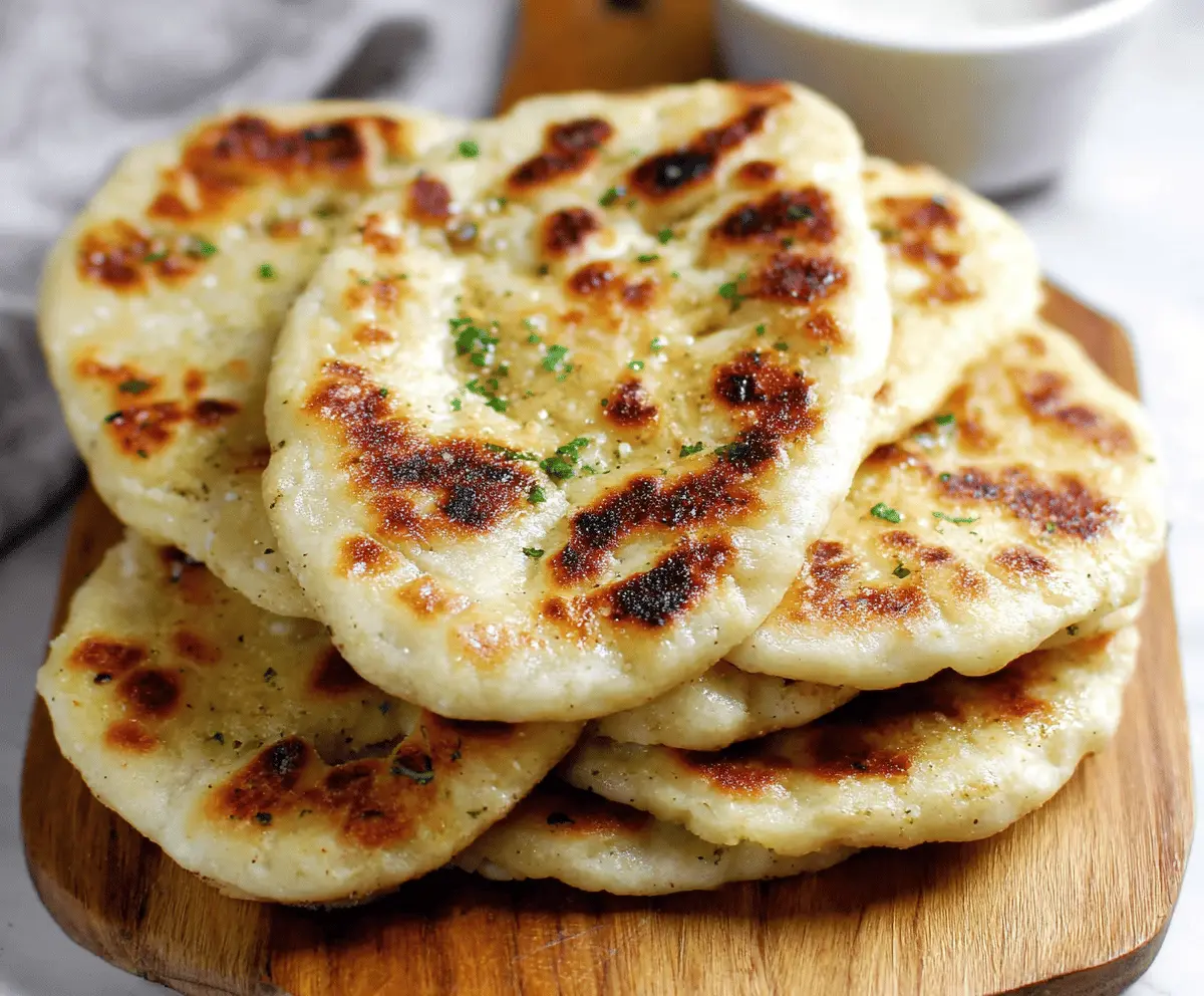 Quick and Easy Homemade Naan Bread Recipe