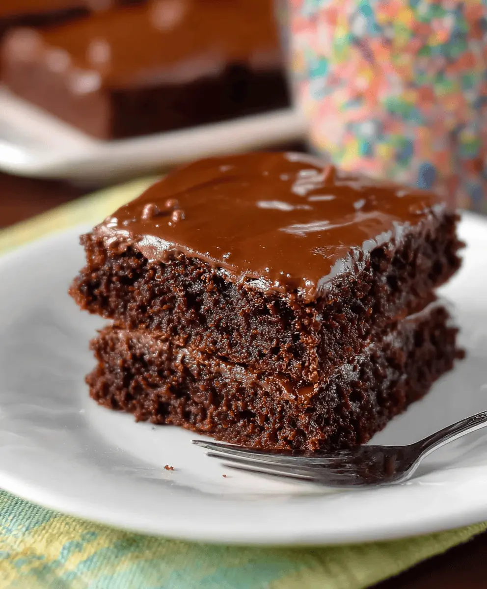 Easy Moist Chocolate Buttermilk Sheet Cake Recipe