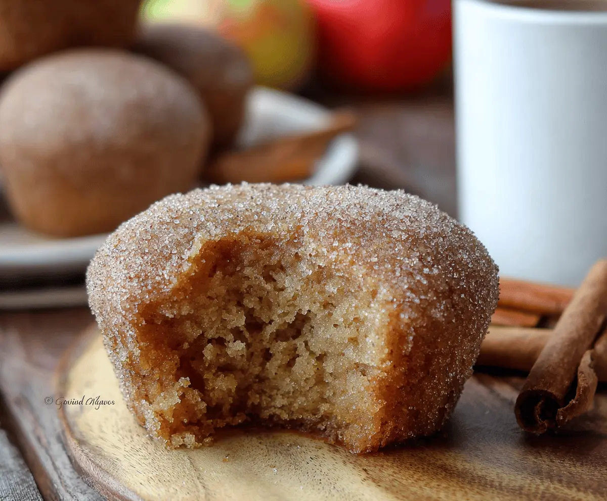 Apple Cider Donut Muffin Recipe