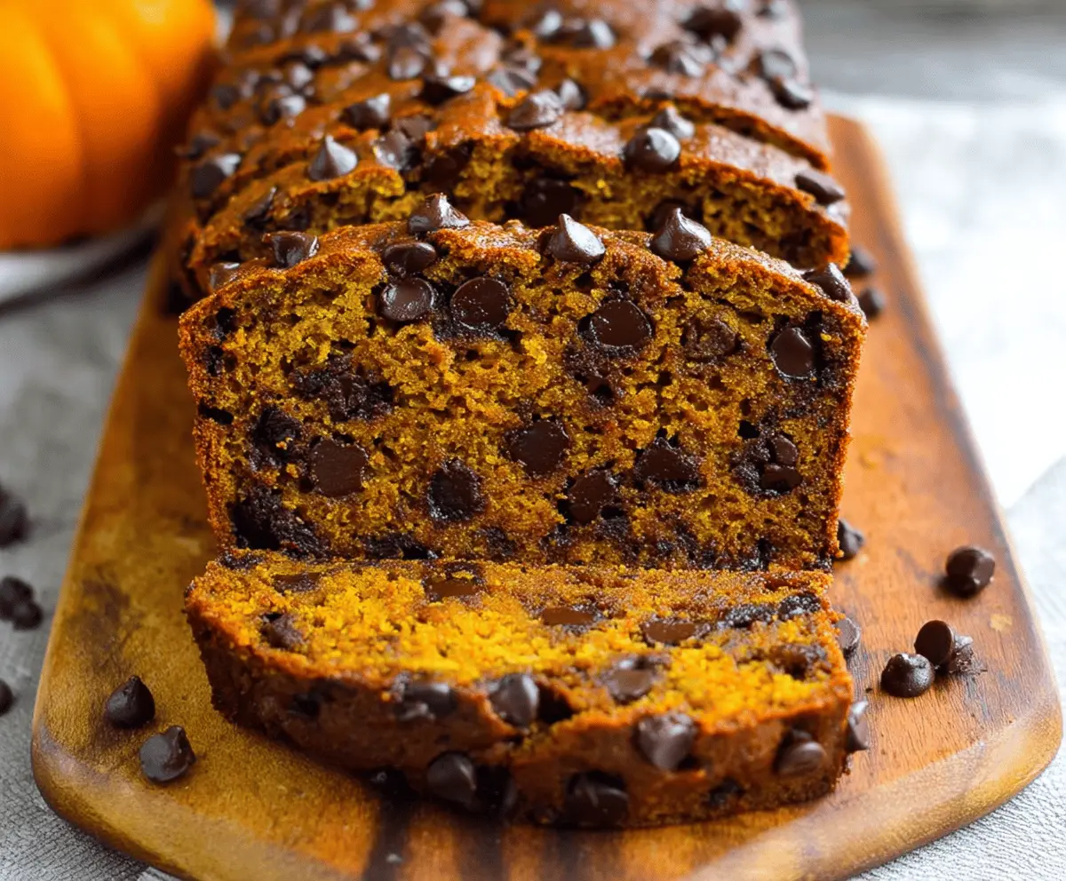  Best Chocolate Chip Pumpkin Bread