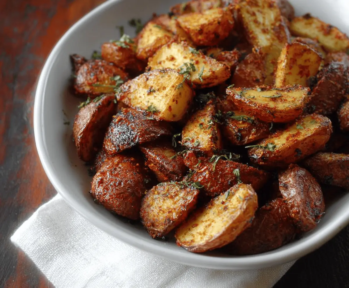 Chili Roasted Potatoes