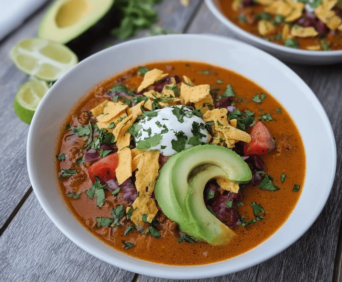 Sweet Potato Taco Soup