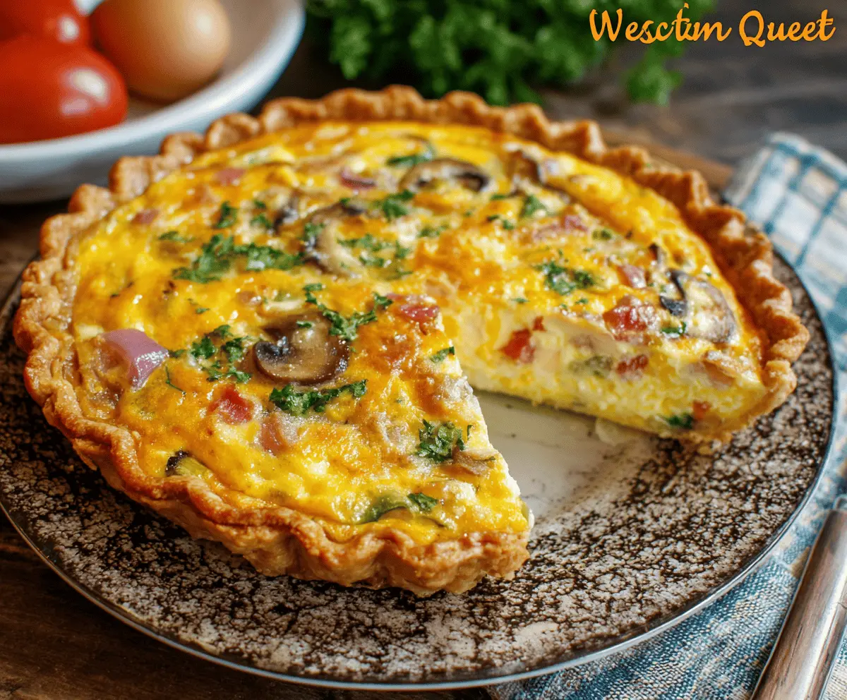 Western Omelet Quiche