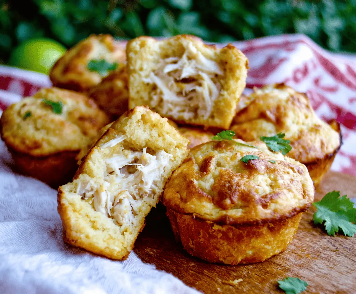 Crab Stuffed Corn Muffins
