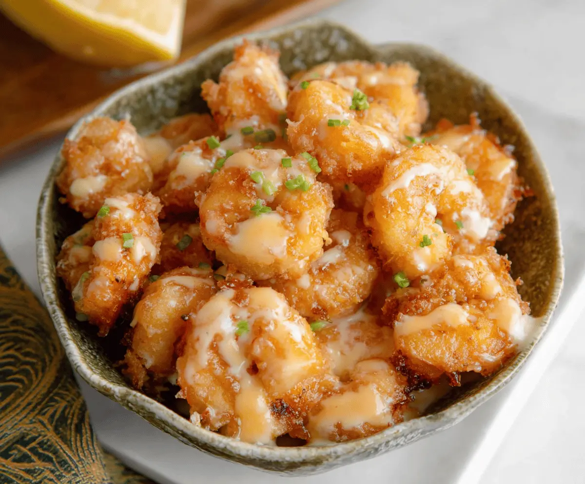 Creamy Coconut Shrimp Buffet Style