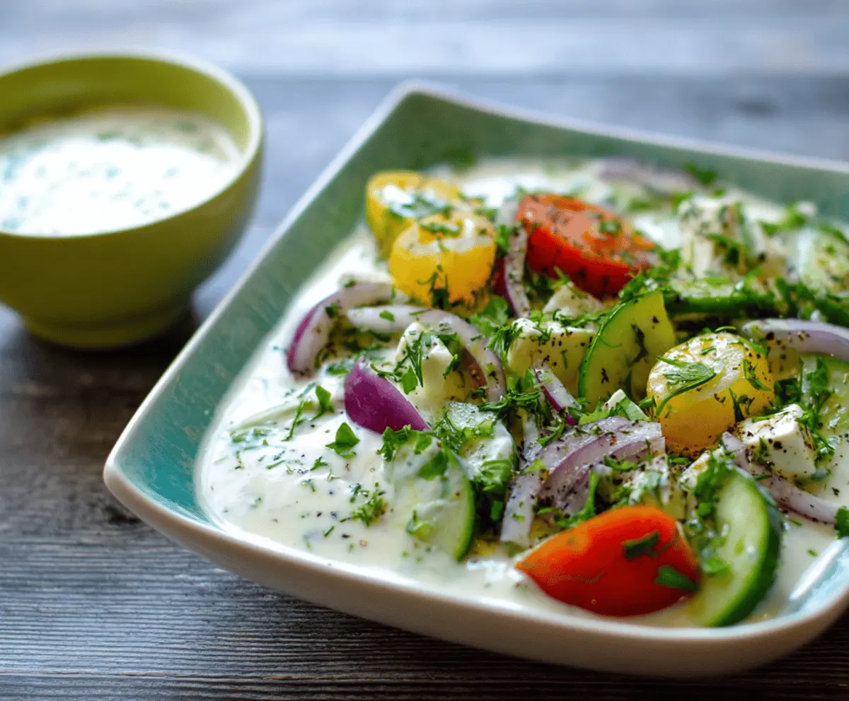Creamy Feta Dressing