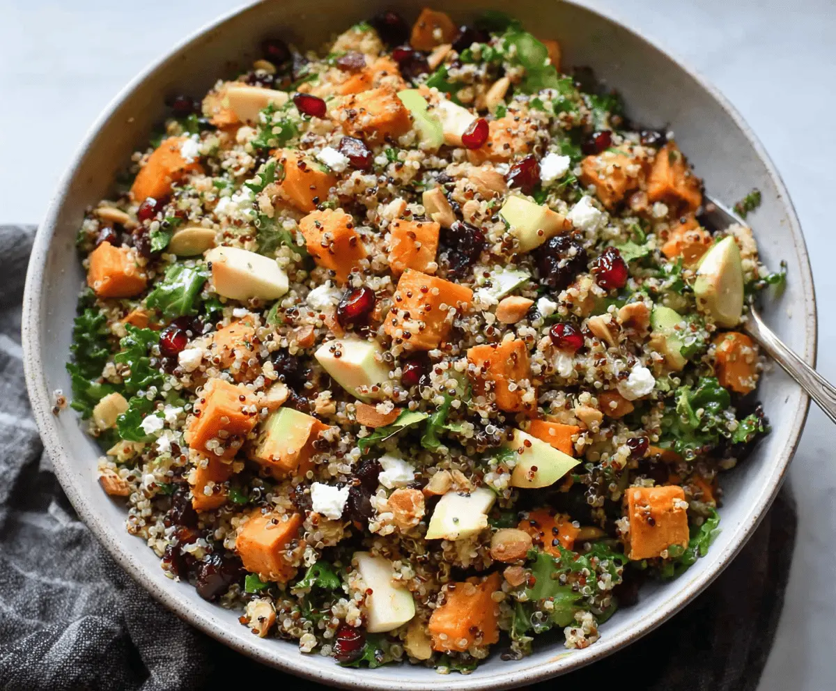 Fall Harvest Quinoa Salad