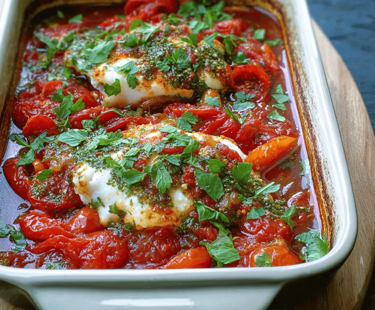 Greek-Style Baked Fish