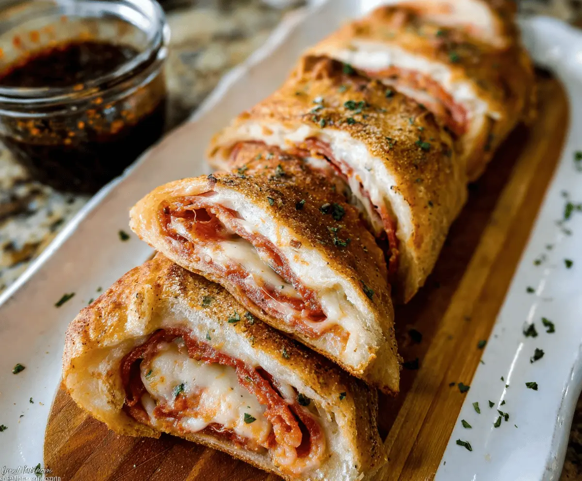 Homemade Stromboli