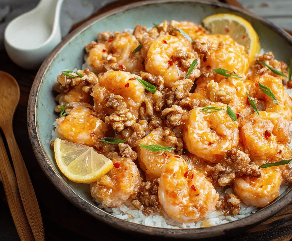 Honey Walnut Shrimp Recipe