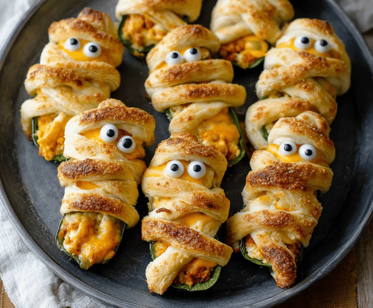 Jalapeno Popper Mummies